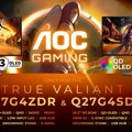 AOC GAMING Q27G4ZDR i Q27G4SDR donose performanse od 240Hz i 360Hz