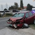 Sudarila se dva automobila na skretanju za Ljig: Teška nesreća na Ibarskoj magistrali: Jedna osoba povređena