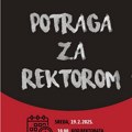 U sredu akcija „Potraga za rektorom“, okupljanje na platou ispred rektorata