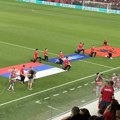 "Bože pravde" se jedva čulo - srpski reprezentativci ponosni, klinci provocirali VIDEO