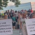 Skup podrške Luki Mihajloviću u Zrenjaninu posle brutalnog prebijanja od strane žandarmerije