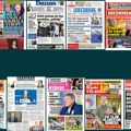 Naslovne strane sutrašnjih novina: Prelistavanje štampe za utorak, 7. oktobar 2025. godine