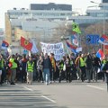 Studenti iz Beograda krenuli u protestni marš ka Novom Sadu