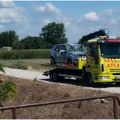 (Video) Pogledajte prvi snimak izvlačenja vozila iz kanala na Klisi u tragediji stradale tri osobe