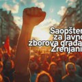 SAOPŠTENJE ZA JAVNOST: Zborovi građana Zrenjanina uz prosvetne radnike — Škola su naša deca i njihovi nastavnici! Zborovi…