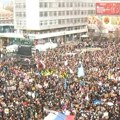 Protest Studentski edikt počeo okupljanjem na četiri lokacije u Nišu UŽIVO