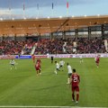 Prijateljska utakmica mladih fudbalski reprezentacija Srbije i Bugarske 31. maja u Leskovcu