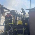 Požar na kući u kragujevačkom naselju Lekina bara, dve osobe povređene