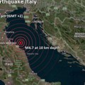 Jak zemljotres pogodio italiju Treslo se blizu popularnog letovališta