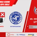 Borba za četvrtfinale Kupa Srbije u MTS hali Jezero