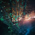 U Gonjoj Lopušnji kod Vlasotinca izgorelo 6 hektara šume – kuće nisu gorele (foto)