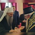 Patrijarh Porfirije obeležio svoju krsnu slavu Jovanjdan: Prisustvovali predsednik Vučić i Dodik (video)