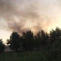 Ukrajinci dronovima napali Rusiju: Požar i detonacije posle udara na skladište u Voronješkoj oblasti (video)