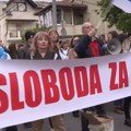 Skup podrške Mariji Vasić ispred Centralnog zatvora, sud u Novom Sadu blokiran više od 24 sata