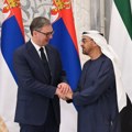 Šeik Bin Zajed otišao po Vučića u hotel i odvezao ga na sastanak u palatu Al Vatan