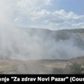 Lokalizovan požar na deponiji kod Novog Pazara, na snazi vanredna situacija