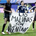 Britanska vlada traži od FIFA istragu protiv Argentine zbog transparenta o Foklandskim ostrvima