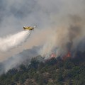 Tri požara aktivna u Crnoj Gori: Vatra kod Kolašina, Bara i Cetinja, angažovana i avijacija