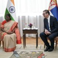 Vučić nakon sastanka sa Murmu: Hvala Indiji na podršci teritorijalnom integritetu naše zemlje