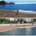 Kupači u crnoj gori otvorili sezonu Baškare se na plažam; Kažu da je voda odlična (foto)
