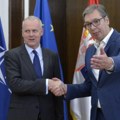 Vučić se sastao sa Borisom Rugeom: Istakao sam konstantan rizik od eskalacije tenzija na KiM FOTO