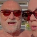 Dok se snimala u bazenu, on joj se prikao iza leđa: Haos na bazenu zbog Ristovskog i 39 godina mlađe Anice
