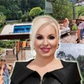 Nestvarno dvorište, ljuljaške, bazen i veštački potok: Ovo je luksuzna vikendica Lee Kiš na obodu Beograda (foto)