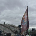 Studentski protest u Kragujevcu, uporedo sa državnom manifestacijom