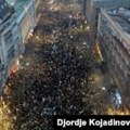 Hiljade demonstranata ispred Ustavnog suda Srbije tražile ispunjenje studentskih zahteva