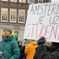 Skup podrške studentima i u Amsterdamu: Nama koji ovo gledamo preko ekrana to još teže pada