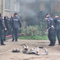 Drama kod Novog Sada: Veliki požar guta industrijski objekat, čule se i detonacije VIDEO