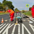 Povećana bezbednost učenika: Obnovljeni pešački prelazi i „ležeći policajci“ kod OŠ „Treći kragujevački bataljon“…