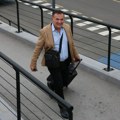 Čim je sleteo – maler: Mitar Mirić imao nezgodu na aerodromu