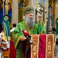 Patrijarh srpski Porfirije služio liturgiju u Crkvi Svetog Marka: Molitva je potvrda naše nasušne potrebe za Bogom