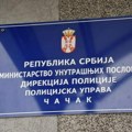 Protest ispred Policijske uprave u Čačku zbog javnog objavljivanja ličnih podataka građana