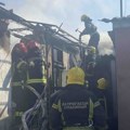 Požar u naselju Lekina Bara: Povređene dve osobe