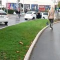 Lančani sudar u bulevaru kneza Aleksandra: Vozila stoje nasred puta, stvaraju se velike gužve (video)