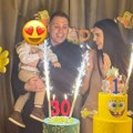 Две торте, Сунђер Боб аниматори и балони: Јована Љубисављевић прославила свој и синов рођендан гала журком, познати пар пуца…