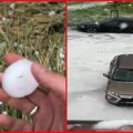 Olujni vetar, grmljavina i grad veličine teniske loptice: Snažno nevreme se sručilo na ovaj deo Evrope, prizori zastrašujući…