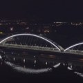 Lančani sudar na Žeželjevom mostu Stvaraju se gužve (video)