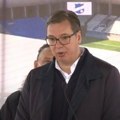 Vučić u Zaječaru: Nacionalni stadion u Beogradu biće završen do 1. decembra 2026.