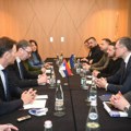 Srpsko-ukrajinski "bonton": Treći susret Vučića i Zelenskog od početka rata, "najotvoreniji" razgovor, bez mnogo detalja