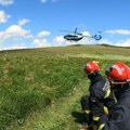 Vežbe vatrogasaca spasilaca na Staroj planini – Uvežbavali zajednički rad sa Helikopterskom jedinicom MUP-a