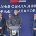 Predsednik Srbije Aleksandar Vučić otvorio obilaznicu oko Gornjeg Milanovca: Srbija se gradi i spremno dočekuje budućnost