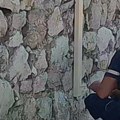 Izbušeni zidovi niške Tvrđave tokom priprema Filmskog festivala koji organizuje Grad Niš