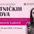 Dobrotvorna izložba dela savremenih umetnika: Centar za grafiku sav prihod ulaže u lečenje Jelene Petrović Luković