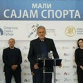 Mali sajam sporta u Trsteniku: Ministar Gajić i predsednik sss Štefanek podelili vrednu sportsku opremu