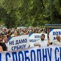 Okupljanja građana protiv blokada večeras u više gradova