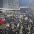 U Valjevu održan skup Studentske liste, okupljenima se obratili kandidati: "Samo hoćemo da zakon bude jednak za sve"