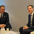 Predsednik Vučić se sastao sa premijerom Belgije: "Dobar razgovor o jačanju odnosa, kao i o ubrzanju procesa…